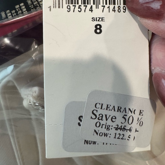 NWT Polo Ralph Lauren Winter Cream Sleeveless Dress Size 8 - Picture 5 of 10